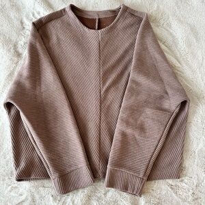 Long sleeve sweater shirt